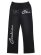 画像1: 【送料無料】COOKIES CLOTHING BLACK PEARL FRENCH TERRY SWEATPANT BLACK/WHITE (1)
