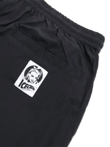 画像7: 【送料無料】ICECREAM NYLON TRACK PANTS BLACK (7)