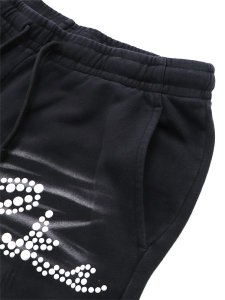 画像3: 【送料無料】COOKIES CLOTHING BLACK PEARL FRENCH TERRY SWEATPANT BLACK/WHITE (3)