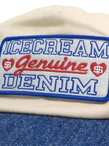 画像6: 【送料無料】ICECREAM GENUINE UNSTRUCTURED SNAPBACK ANTIQUE WHITE (6)