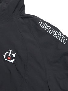 画像3: 【送料無料】ICECREAM NYLON TRACK PANTS BLACK (3)