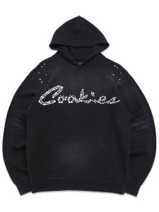 画像1: 【送料無料】COOKIES CLOTHING BLACK PEARL FRENCH TERRY PULLOVER HOODIE BLACK/WHITE (1)