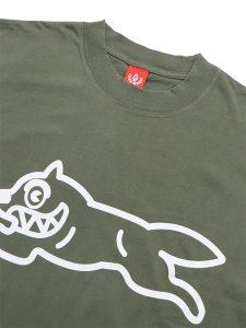 画像3: 【送料無料】ICECREAM BONES WASHED LS TEE FOUR LEAF CLOVER (3)