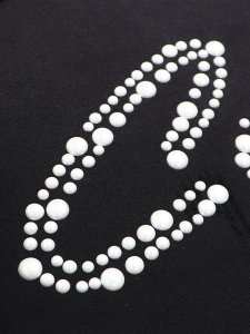 画像3: 【送料無料】COOKIES CLOTHING BLACK PEARL FRENCH TERRY PULLOVER HOODIE BLACK/WHITE (3)