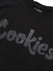 画像3: COOKIES CLOTHING ORIGINAL LOGO TEE BLACK/BLACK (3)