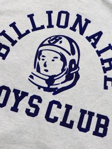 画像4: 【送料無料】BILLIONAIRE BOYS CLUB BB UNI HELMET ZIP FRONT HOODIE H.GREY (4)