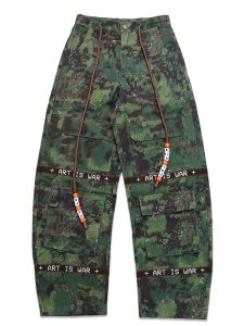 画像1: 【送料無料】WNTD APPAREL CHARM ROPE CARGO PANTS CAMO (1)