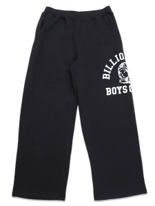 画像1: 【送料無料】BILLIONAIRE BOYS CLUB BB HELMET FLOCK PRINT SWEATPANTS BLACK (1)