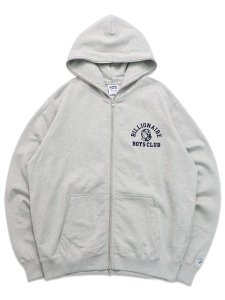 画像1: 【送料無料】BILLIONAIRE BOYS CLUB BB UNI HELMET ZIP FRONT HOODIE H.GREY (1)
