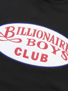 画像3: 【送料無料】BILLIONAIRE BOYS CLUB BB CLUB HOODIE BLACK (3)