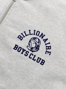 画像3: 【送料無料】BILLIONAIRE BOYS CLUB BB UNI HELMET ZIP FRONT HOODIE H.GREY (3)
