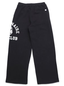 画像2: 【送料無料】BILLIONAIRE BOYS CLUB BB HELMET FLOCK PRINT SWEATPANTS BLACK (2)