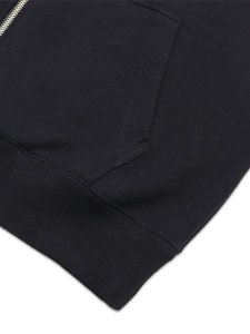 画像5: 【送料無料】BILLIONAIRE BOYS CLUB BB UNI HELMET ZIP FRONT HOODIE BLACK (5)