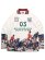 画像1: 【送料無料】BILLIONAIRE BOYS CLUB BB HOUNDS PRINTED SOCCER JERSEY GARDENIA (1)