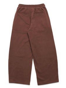 画像2: 【送料無料】WNTD APPAREL CHARM ROPE SWEATPANTS BROWN (2)