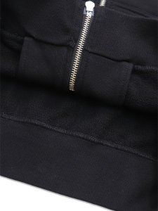 画像6: 【送料無料】BILLIONAIRE BOYS CLUB BB UNI HELMET ZIP FRONT HOODIE BLACK (6)