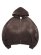 画像1: 【送料無料】MOOJI MOOJI OVERSIZE ZIP UP HOODIE AGED BROWN (1)