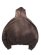 画像2: 【送料無料】MOOJI MOOJI OVERSIZE ZIP UP HOODIE AGED BROWN (2)