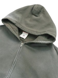 画像3: 【送料無料】MOOJI MOOJI OVERSIZE ZIP UP HOODIE AGED OLIVE GREEN (3)