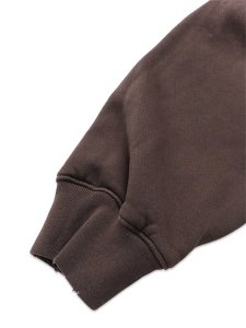 画像6: 【送料無料】MOOJI MOOJI OVERSIZE ZIP UP HOODIE AGED BROWN (6)