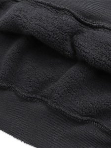 画像5: 【送料無料】MOOJI MOOJI OVERSIZED CROP HOODIE SPLATTER BLACK (5)