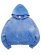 画像1: 【送料無料】MOOJI MOOJI OVERSIZE ZIP UP HOODIE STREET POWDER BLUE (1)
