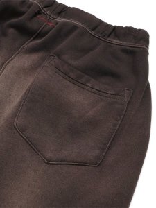 画像4: 【送料無料】MOOJI MOOJI SWEAT 04 PANTS AGED BROWN (4)