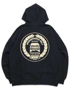 画像2: 【送料無料】HUF TOYOTA LAND CRUISER HEAVYWEIGHT FULL ZIP HOODIE (2)