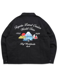 画像2: 【送料無料】HUF TOYOTA LAND CRUISER WORLD TOUR JACKET (2)
