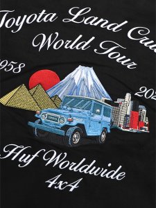 画像6: 【送料無料】HUF TOYOTA LAND CRUISER WORLD TOUR JACKET (6)