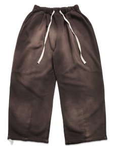画像1: 【送料無料】MOOJI MOOJI SWEAT 04 PANTS AGED BROWN (1)