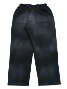 画像2: 【送料無料】MOOJI MOOJI SWEAT 02 PANTS AGED BLACK (2)