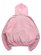 画像2: 【送料無料】MOOJI MOOJI OVERSIZED CROP HOODIE AGED MAUVE (2)