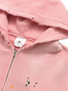 画像3: 【送料無料】MOOJI MOOJI OVERSIZE ZIP UP HOODIE STREET NEW PINK (3)