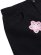 画像3: 【送料無料】ARKYVE PINK STAR CROCHET BLACK DENIM (3)