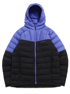画像1: 【送料無料】MARMOT LANCE DOWN HOODIE PURPLE/BLACK (1)