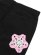 画像5: 【送料無料】ARKYVE PINK STAR CROCHET BLACK DENIM (5)