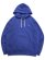 画像1: 【送料無料】POLO RALPH LAUREN RL FLEECE PULLOVER HOODIE BLUE YACHT (1)