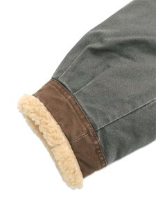 画像8: 【送料無料】AVIREX CLASSIC COTTON B-3 JACKET OLIVE (8)