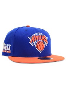 画像1: NEW ERA 59FIFTY NBA KNICKS 2-TONE 25-26 CHAMPIONS BLUE/ORG (1)