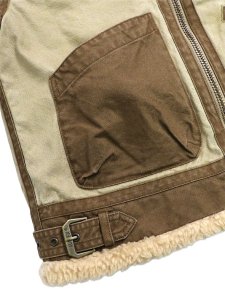 画像5: 【送料無料】AVIREX CLASSIC COTTON B-3 JACKET KHAKI (5)