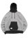 画像1: 【送料無料】SCHOTT SALT AND PEPPER HOODED SWEAT GREY (1)