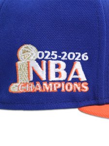 画像9: NEW ERA 59FIFTY NBA KNICKS 2-TONE 25-26 CHAMPIONS BLUE/ORG (9)
