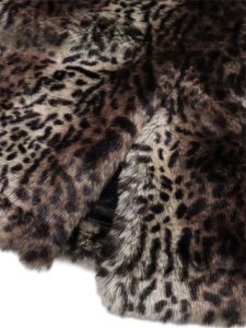 画像5: 【送料無料】SCHOTT LEOPARD FUR CHESTER FIELD COAT (5)