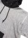 画像3: 【送料無料】SCHOTT SALT AND PEPPER HOODED SWEAT GREY (3)