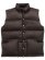 画像1: 【送料無料】WHIMSY SOCKS SMALL SNAP DOWN VEST BROWN (1)