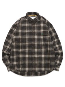 画像1: 【送料無料】WHIMSY SOCKS TARTAN FLANNEL SHIRT BLACK (1)