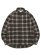 画像1: 【送料無料】WHIMSY SOCKS TARTAN FLANNEL SHIRT BLACK (1)