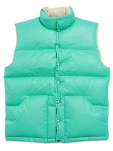 画像1: 【送料無料】WHIMSY SOCKS SMALL SNAP DOWN VEST TEAL (1)