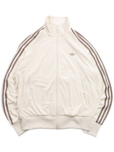 画像1: 【送料無料】ADIDAS FIREBIRD VELOUR TRACK TOP-WONDER WHITE (1)